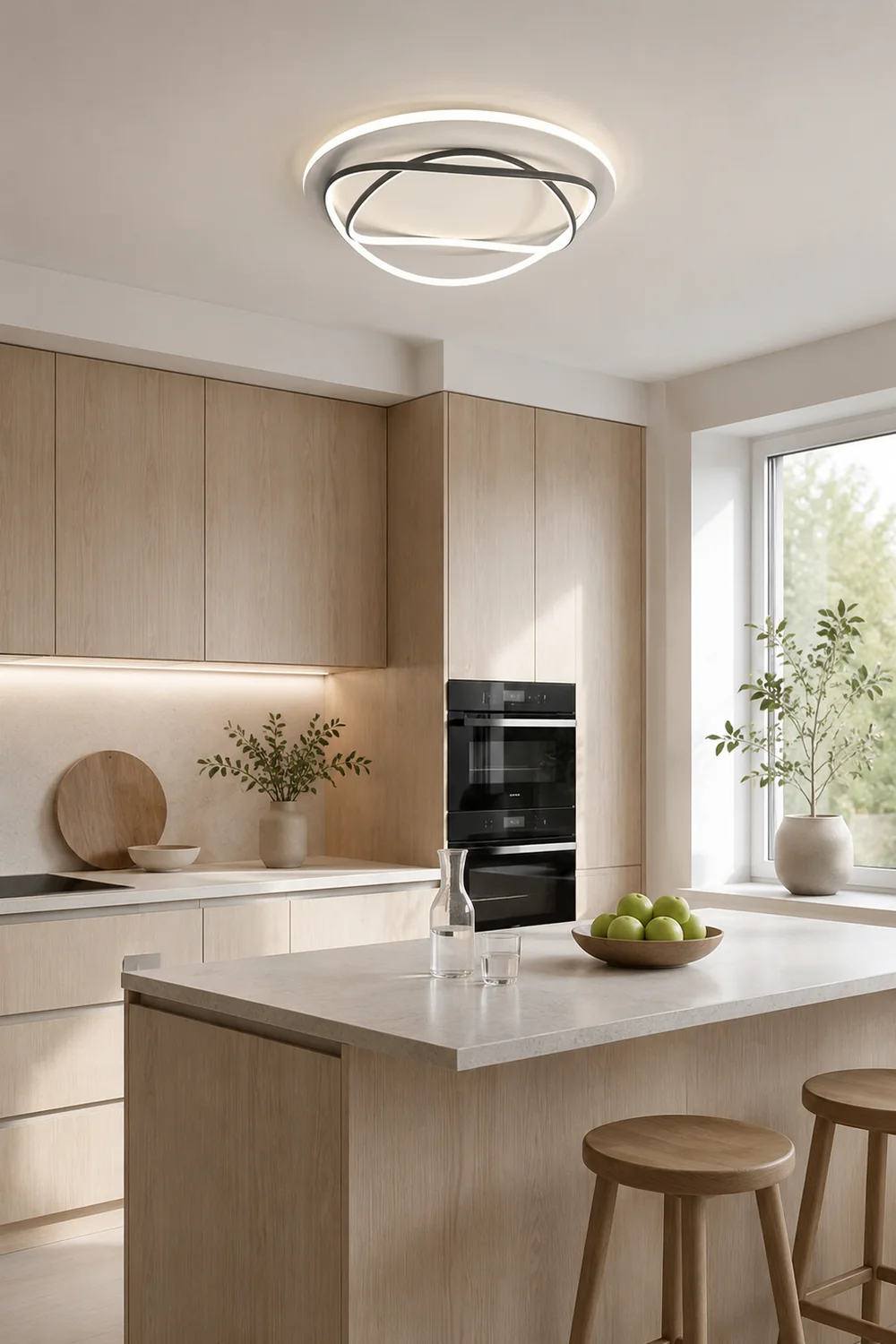 Oval Ceiling Lamp - Lumpaz