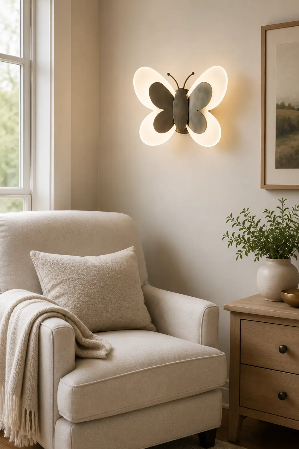 Butterfly LED Wall Lamp - Lumpaz
