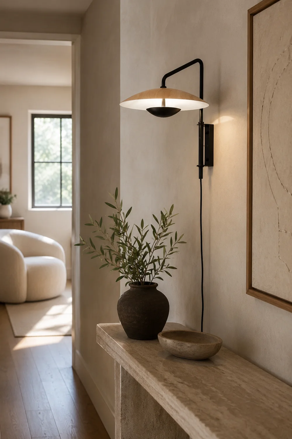 Ginger Plug In Wall Lamp - Lumpaz