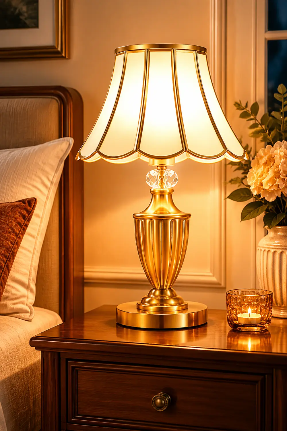 Kristall Brass Table Lamp - Lumpaz