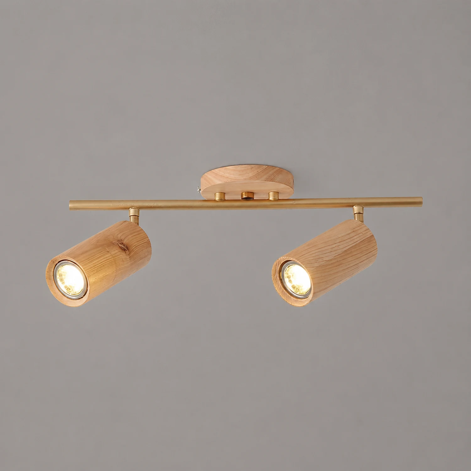 Shaker Wood Long Spotlight - Lumpaz