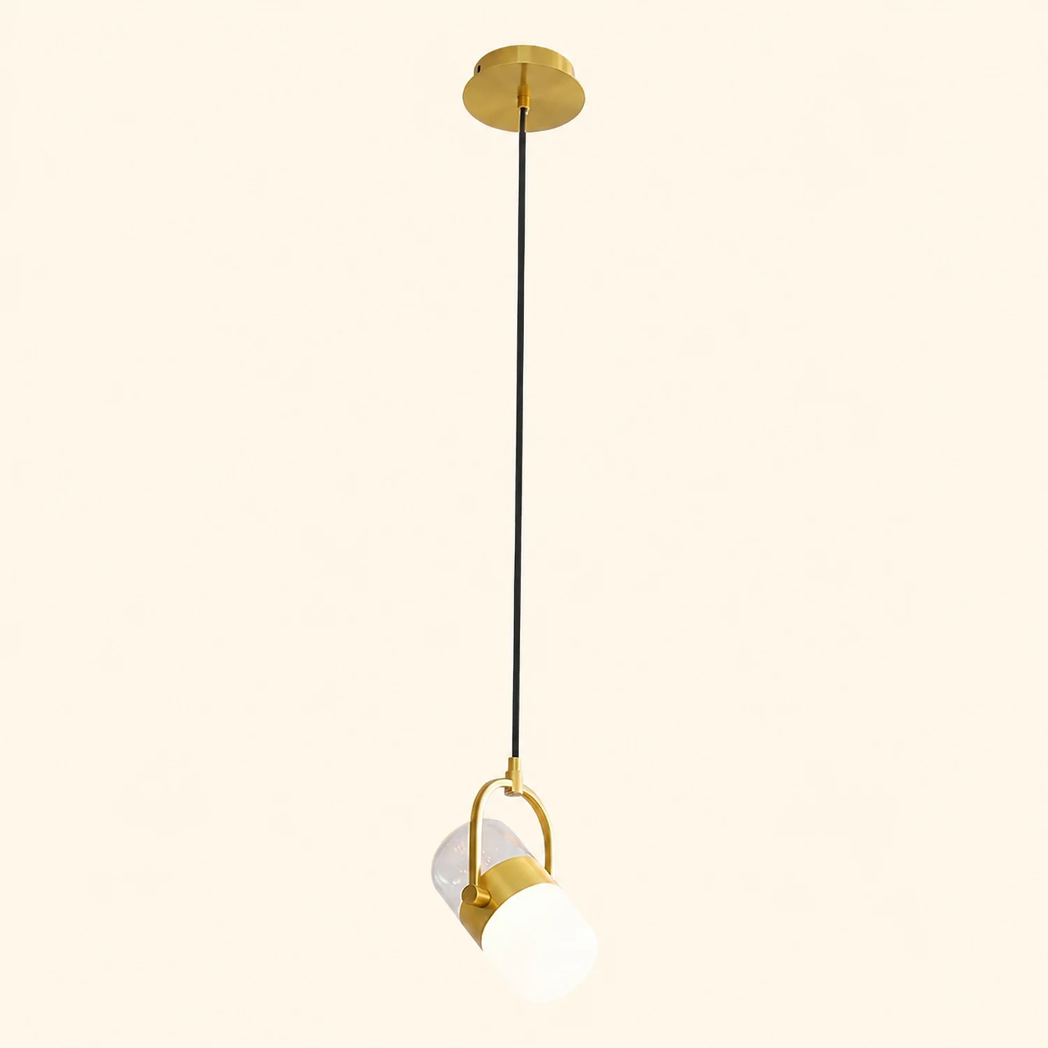 Capsule Rotating Pendant Lamp - Lumpaz
