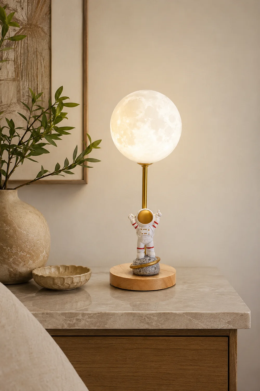 Creative Moon Table Lamp - Lumpaz