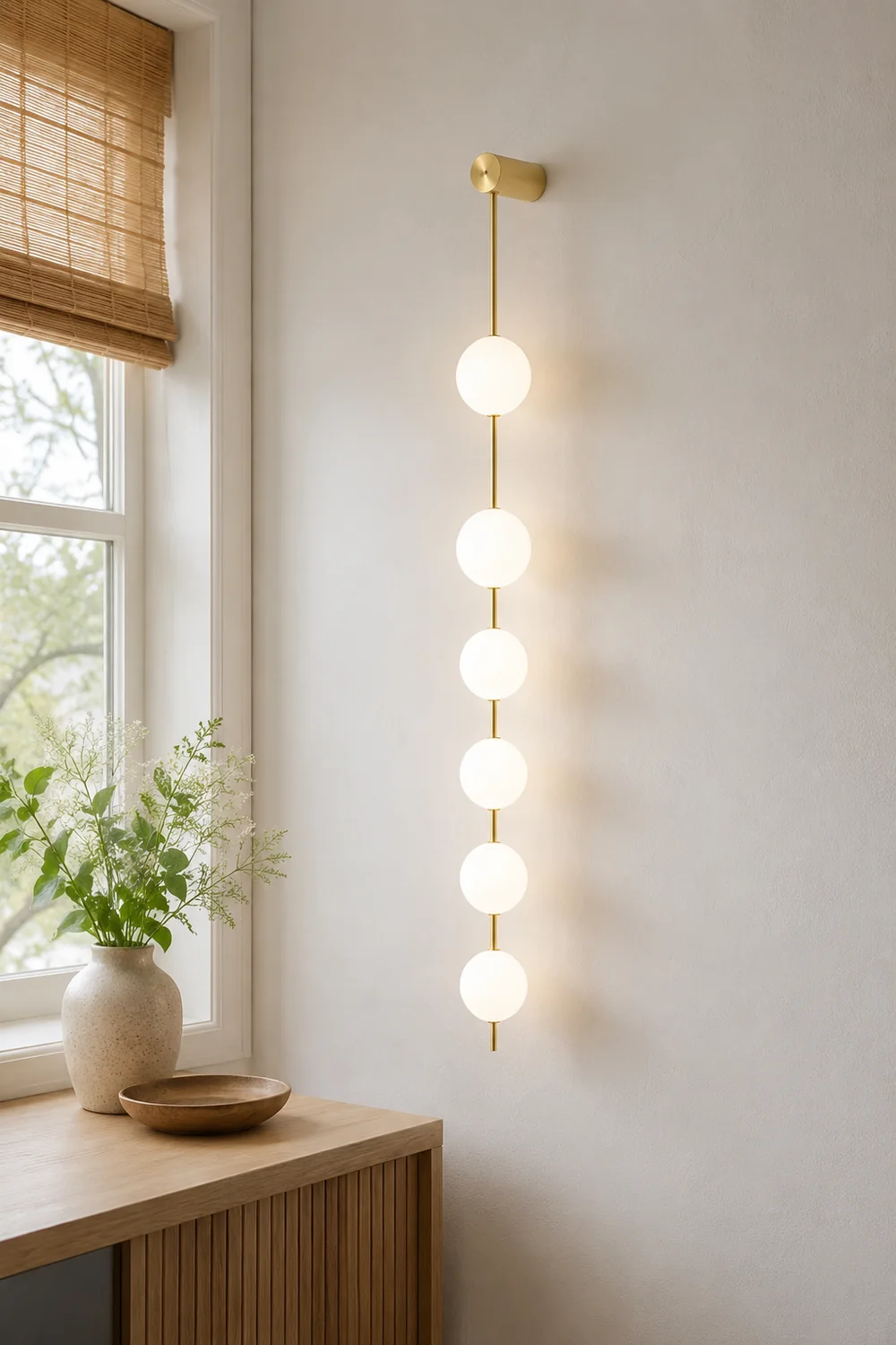 Vertical Balls Wall Lamp - Lumpaz