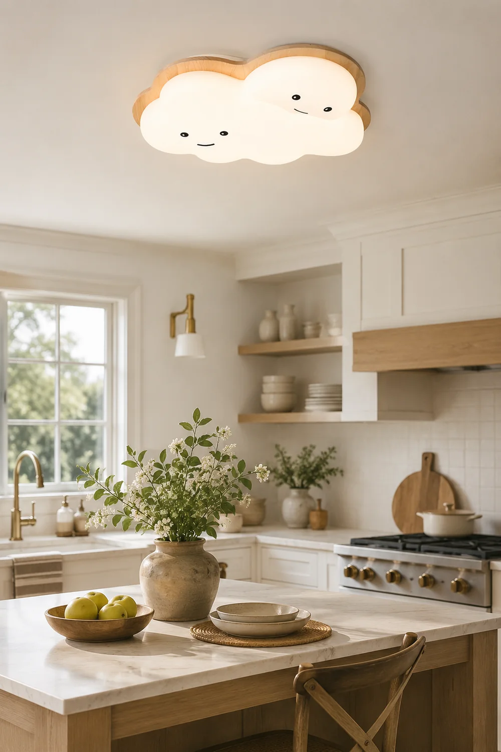 Smile Cloud Ceiling Lamp - Lumpaz
