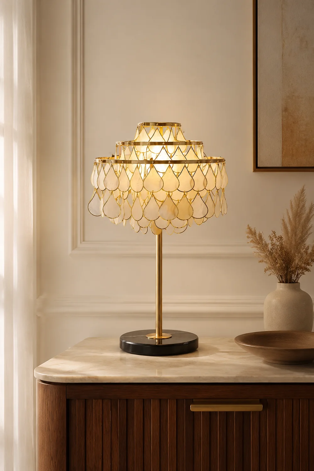 Vivant Shell Table Lamp - Lumpaz