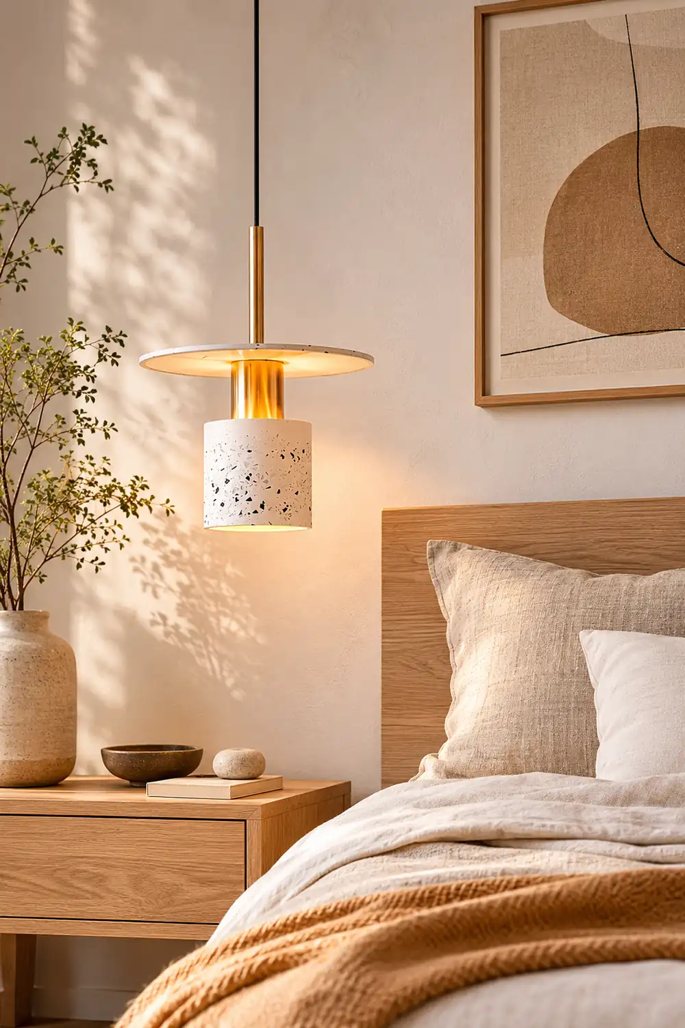Terrazzo Drop Pendant Lamp - Lumpaz