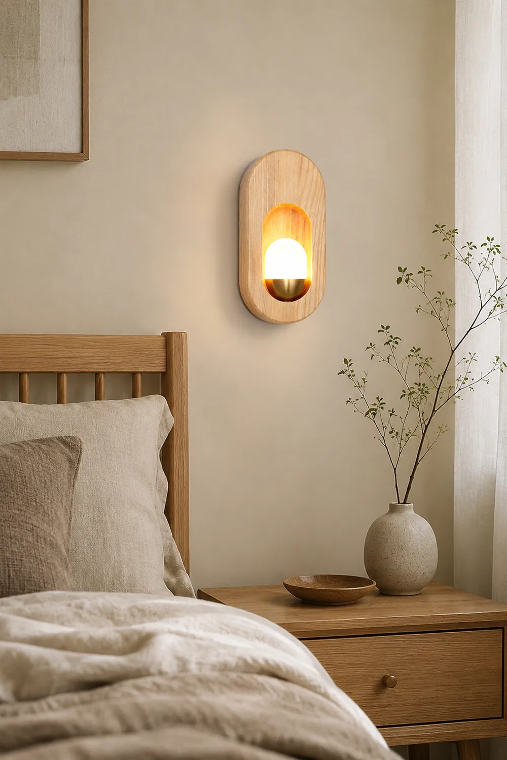 Egg Chaymae Wall Lamp - Lumpaz