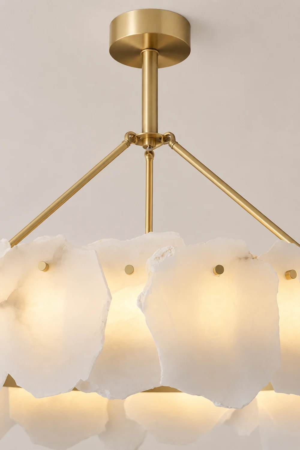 Burton Alabaster Chandelier - Lumpaz
