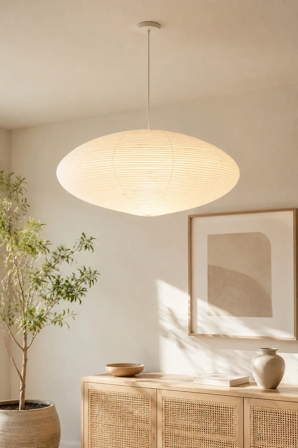 Rice Paper 15A Pendant Light - Lumpaz