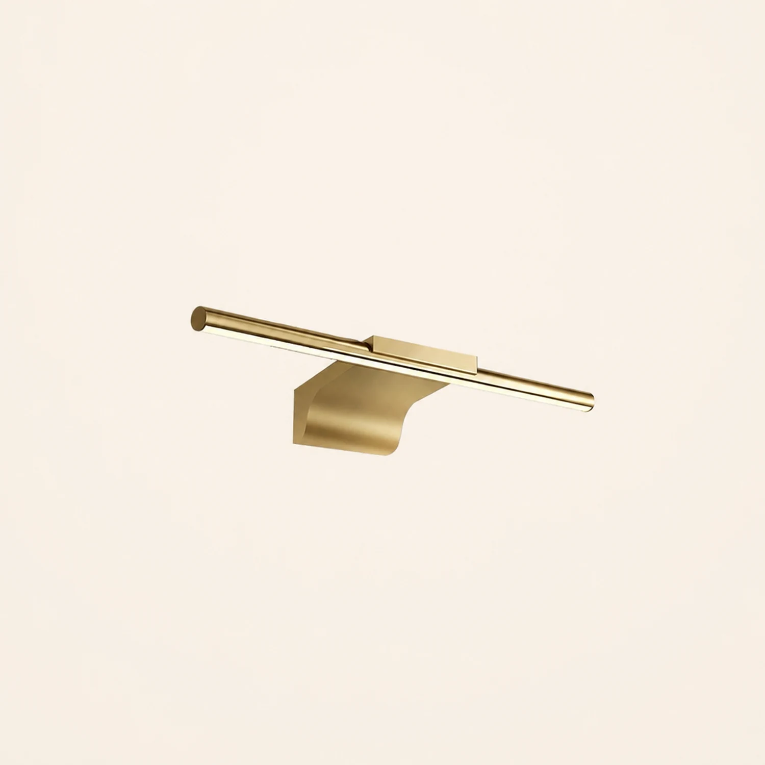 Metallic Streamlined Wall Lamp - Lumpaz