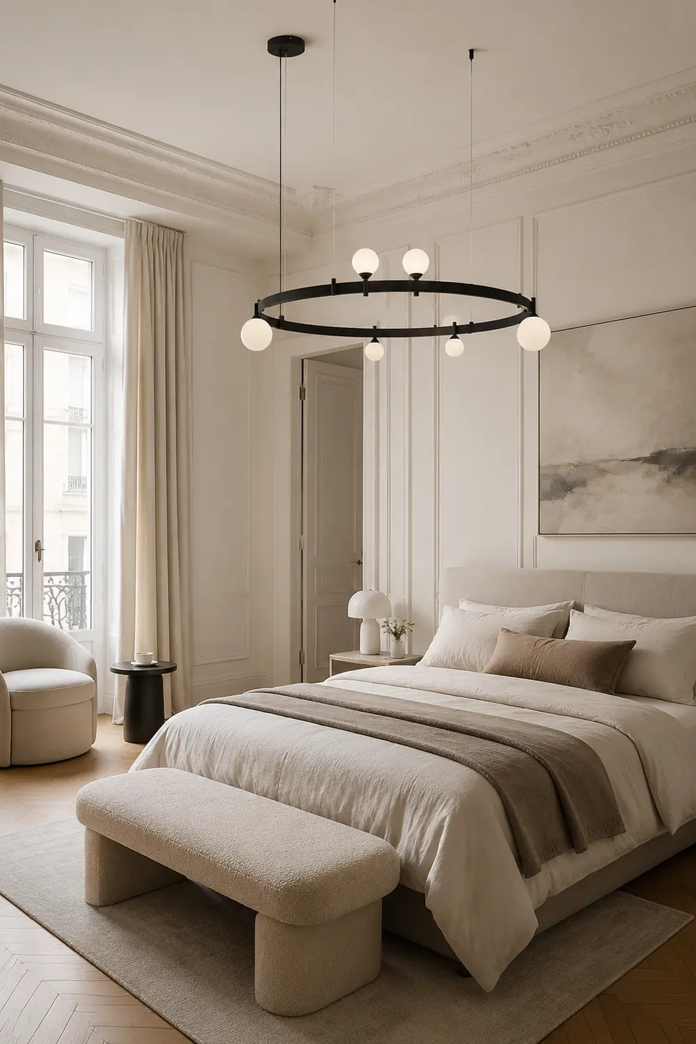Stant Circular Chandelier - Lumpaz
