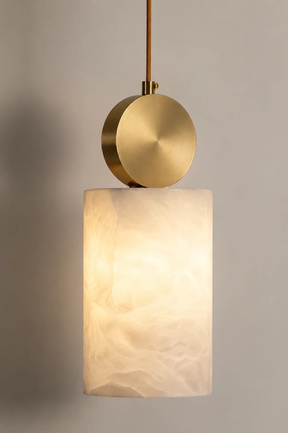 Etruscan Alabaster Pendant Light - Lumpaz