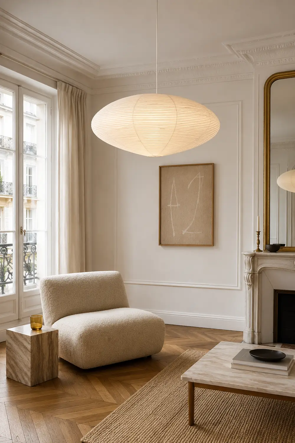 Rice Paper 15A Pendant Light - Lumpaz