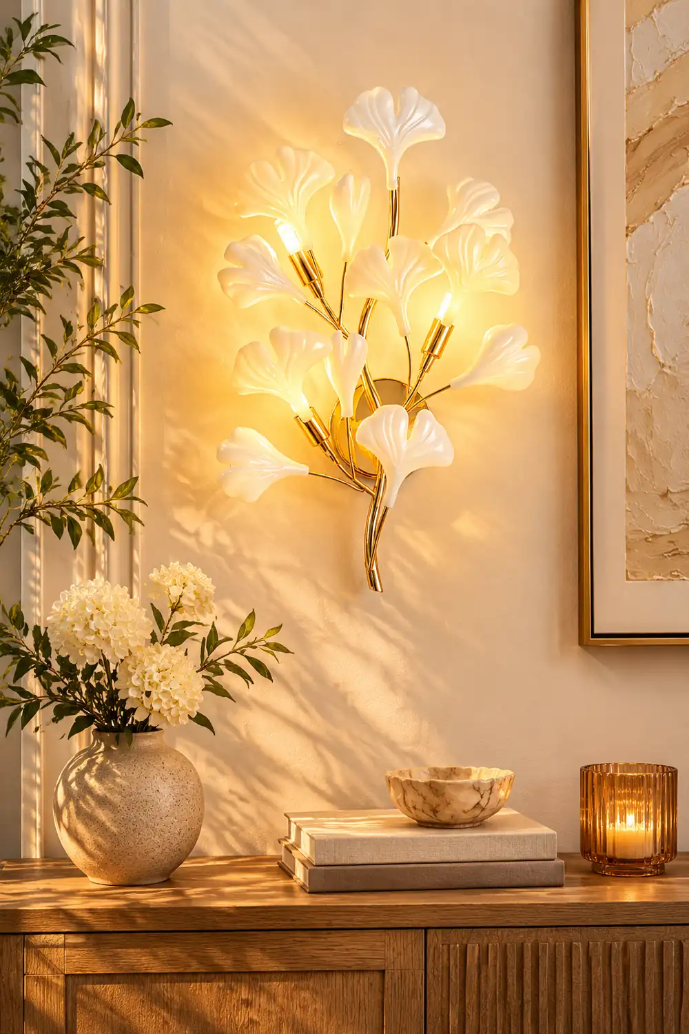 Gingko Wall Lamp - Lumpaz