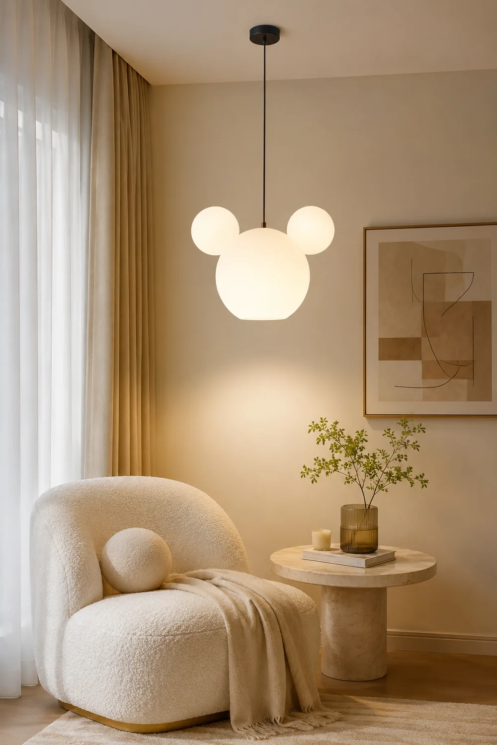 Mickey Pendant Lamp - Lumpaz