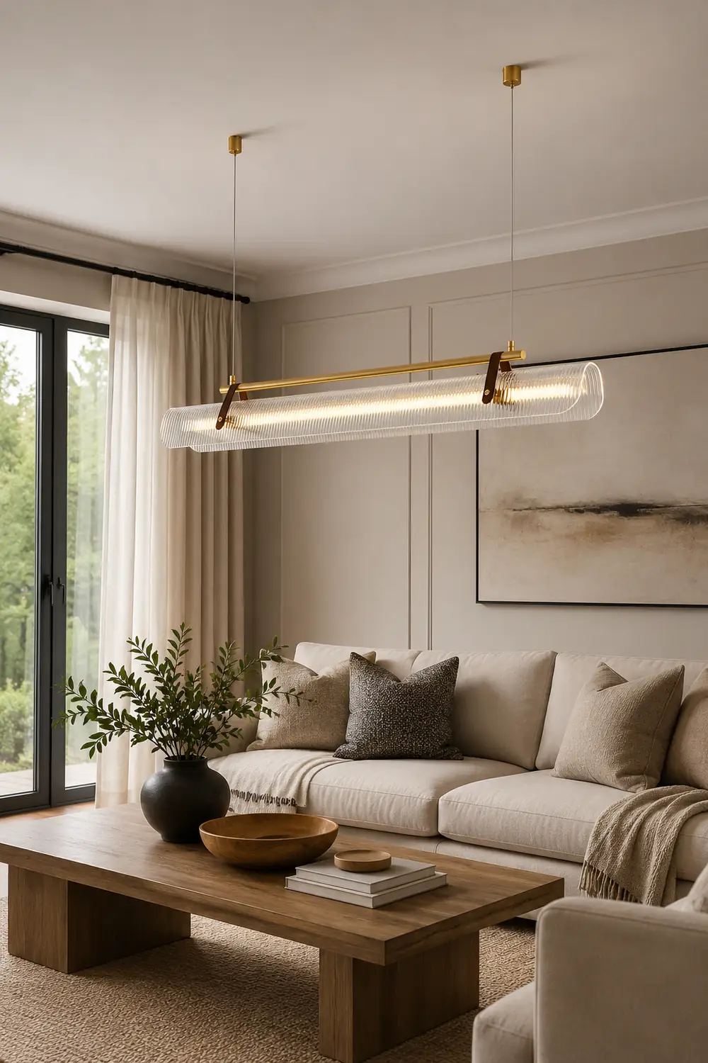 Nami Linear Chandelier - Lumpaz