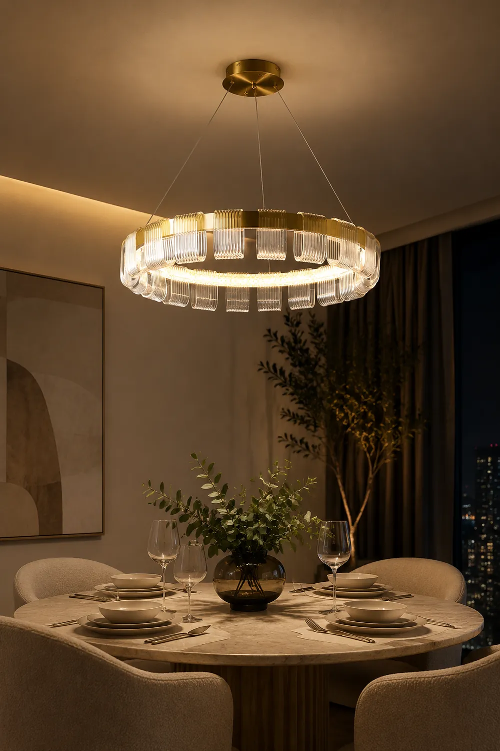 Saturno LED Chandelier - Lumpaz