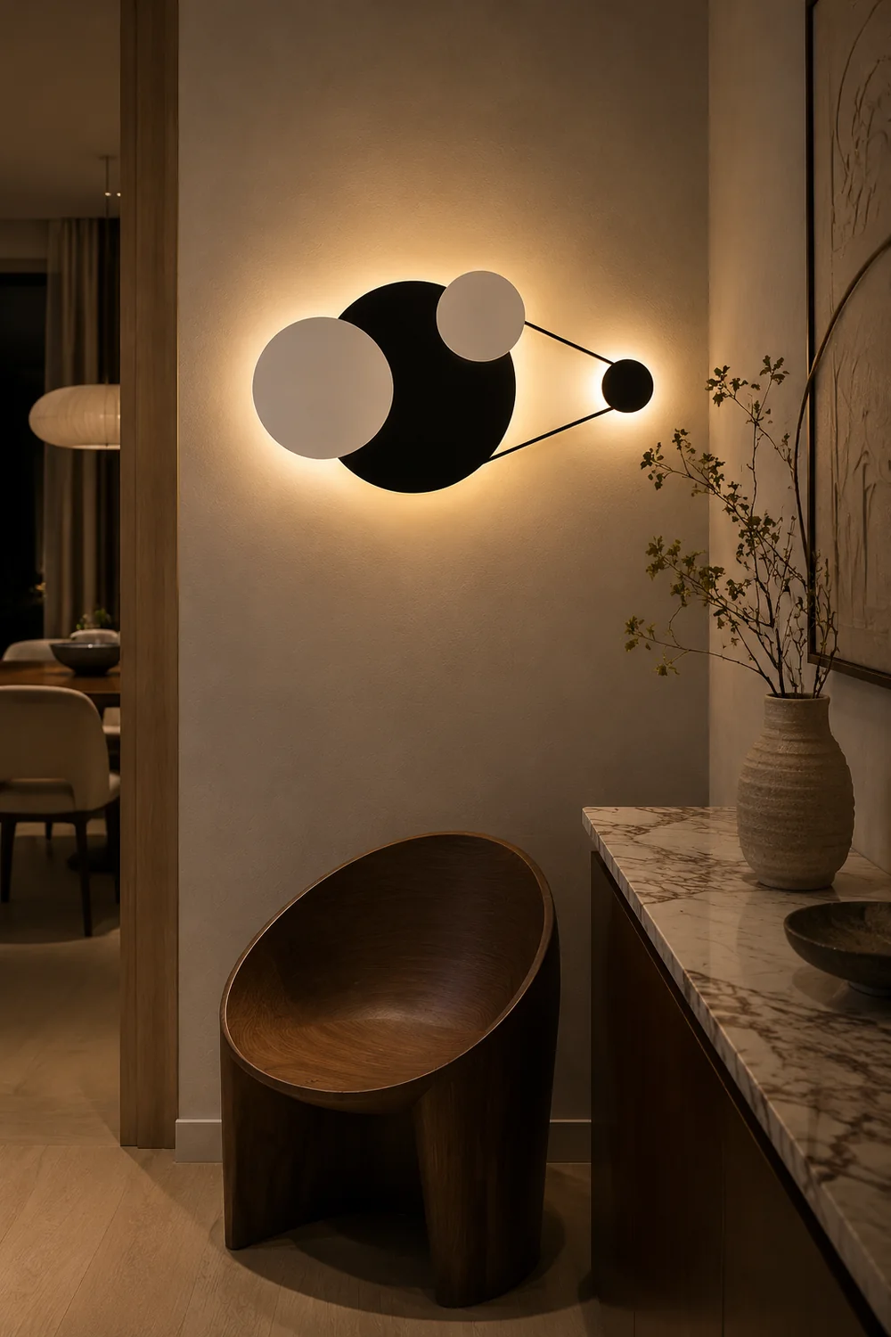 Vertical Trio Wall Lamp - Lumpaz