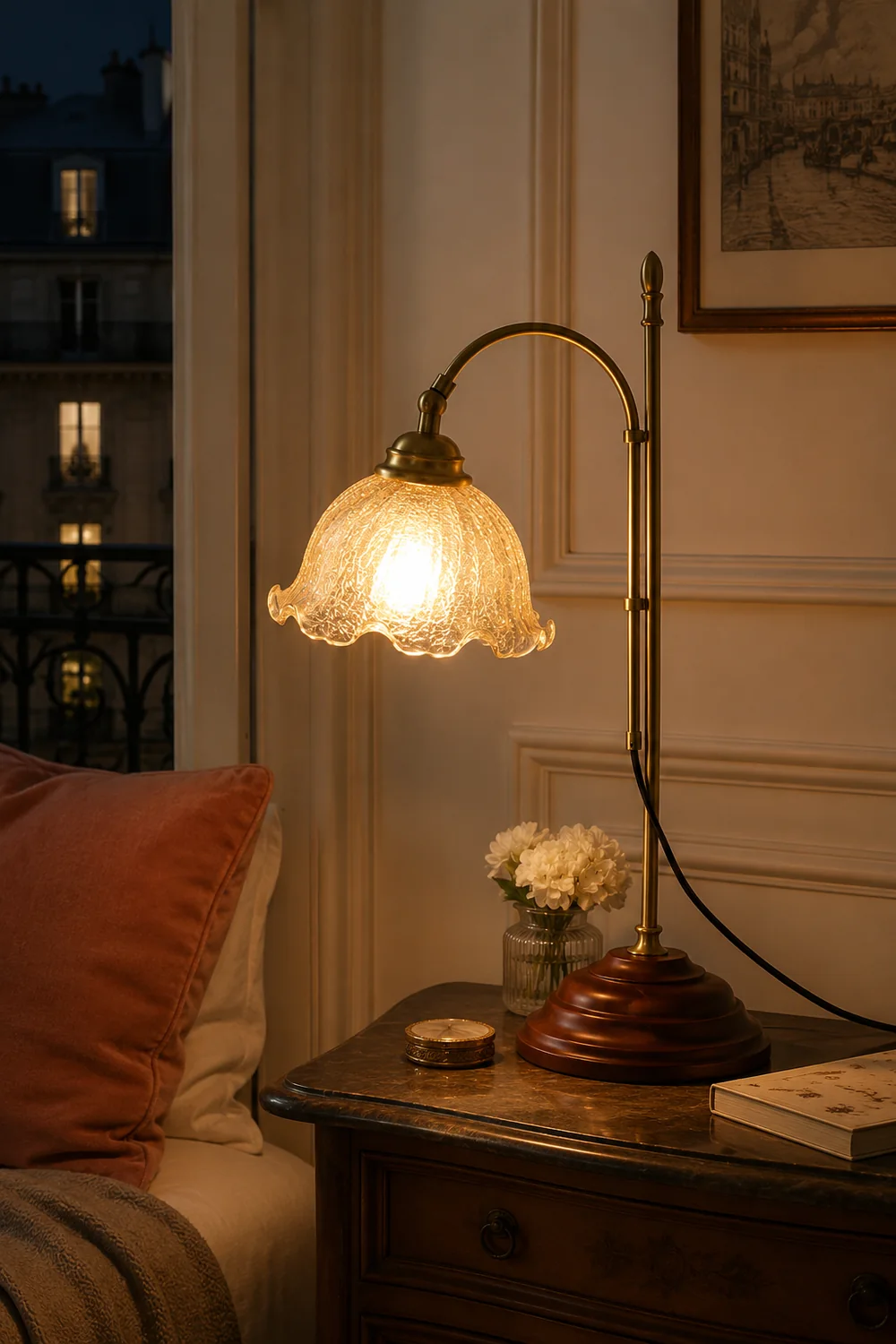 Vintage Textured Table Lamp - Lumpaz