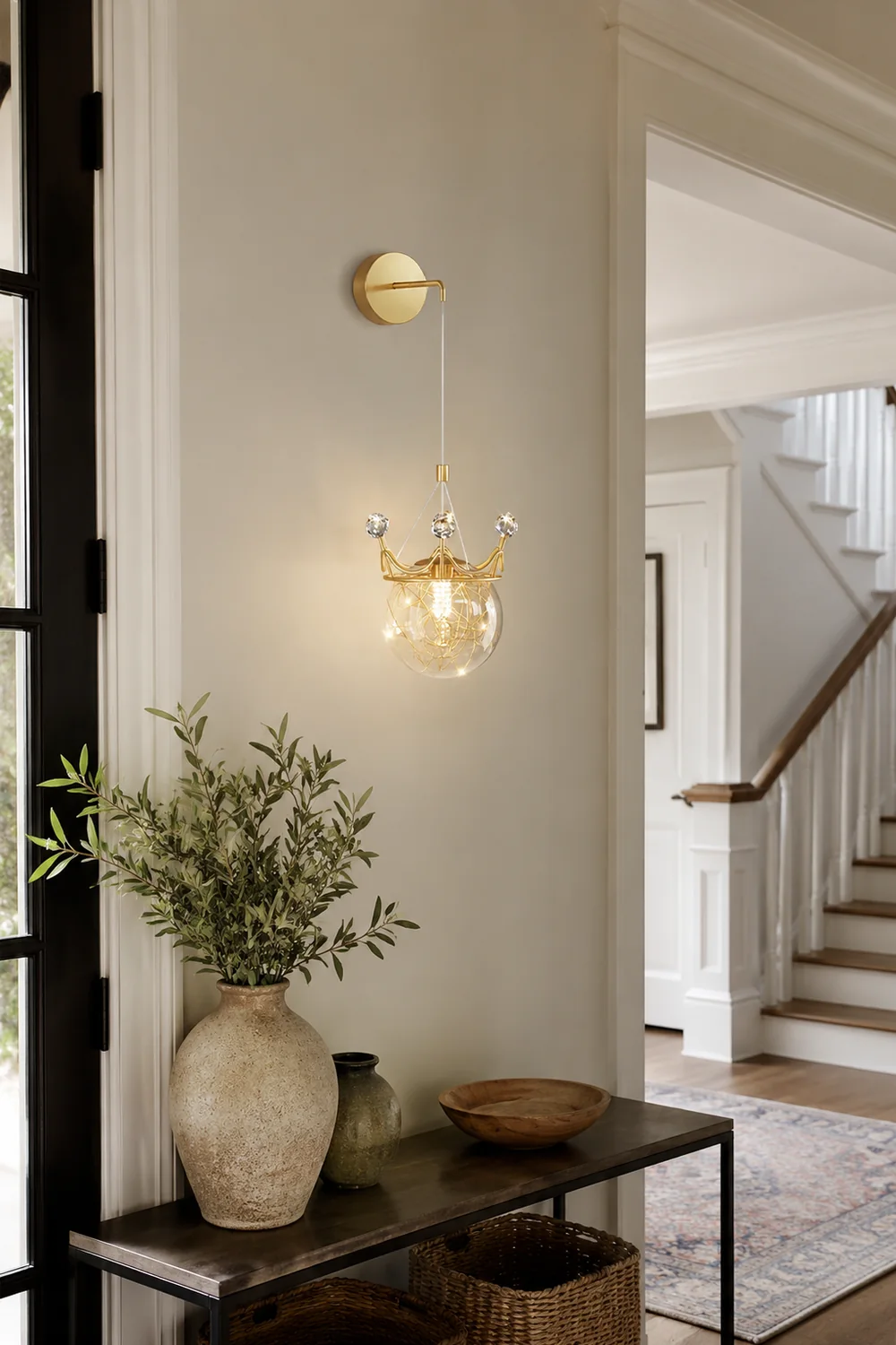 Gypsophila Crown Wall Lamp - Lumpaz