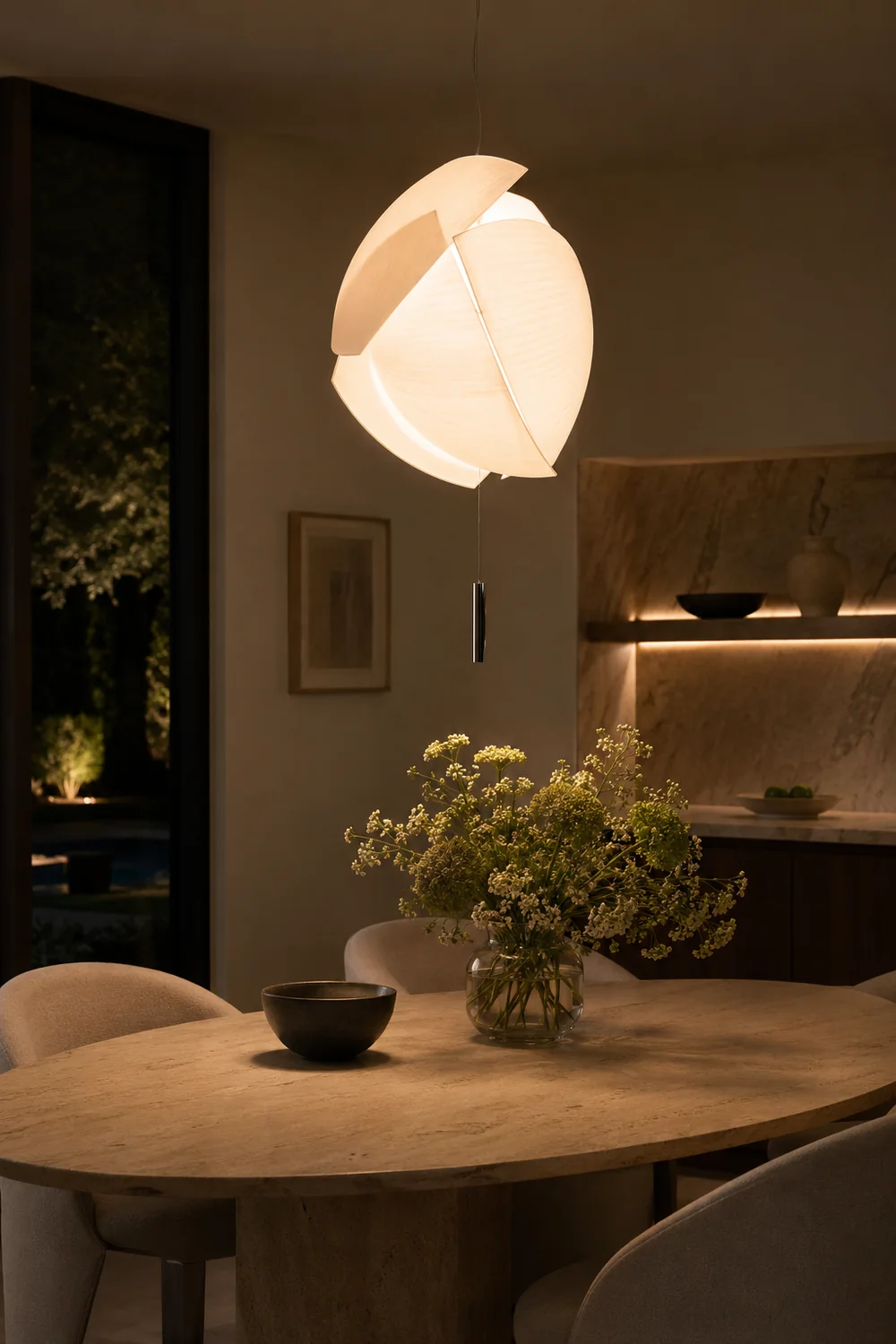 Voiles Pendant Lamp - Lumpaz