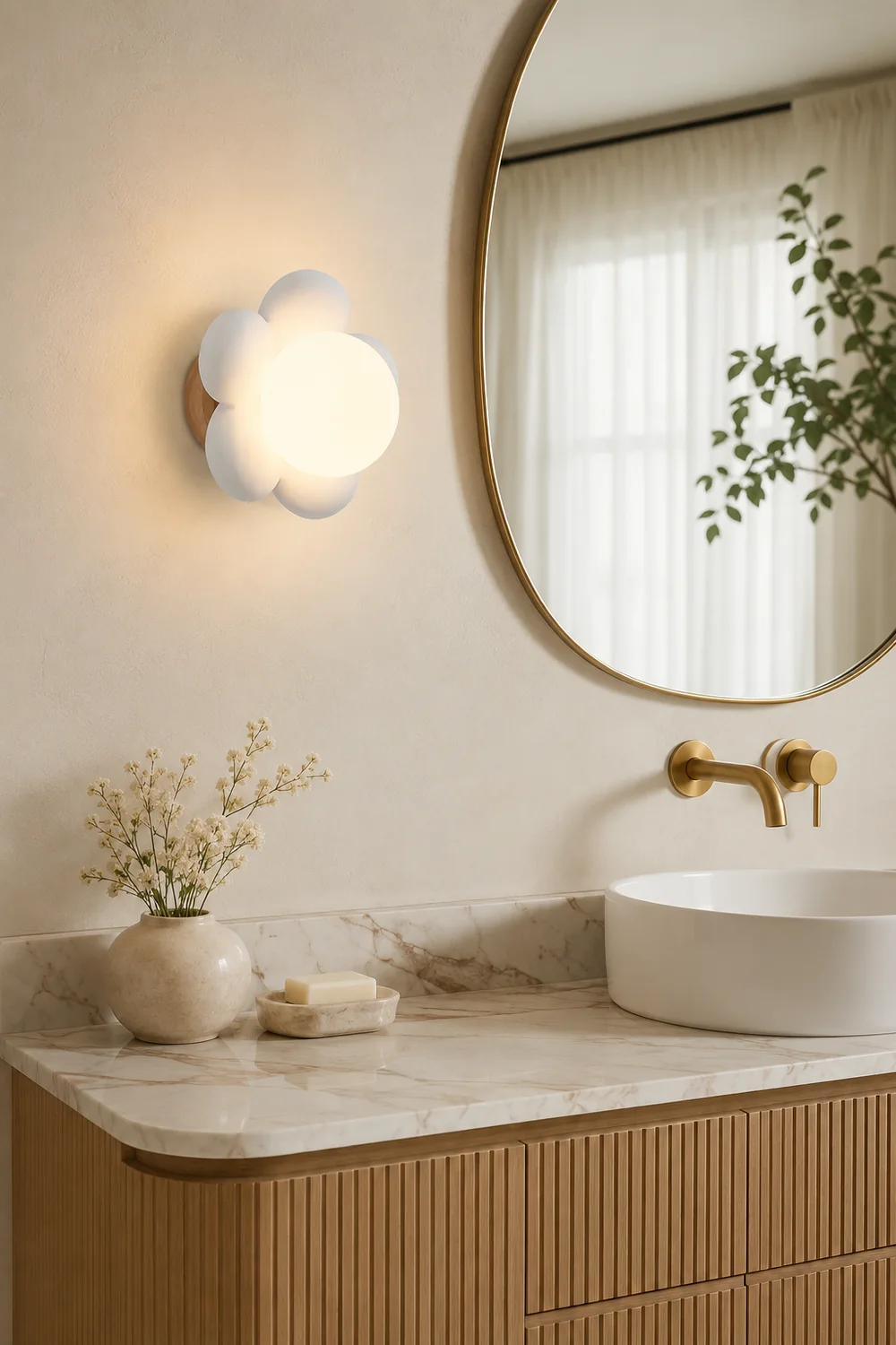 Bloom Flower Wall Lamp - Lumpaz