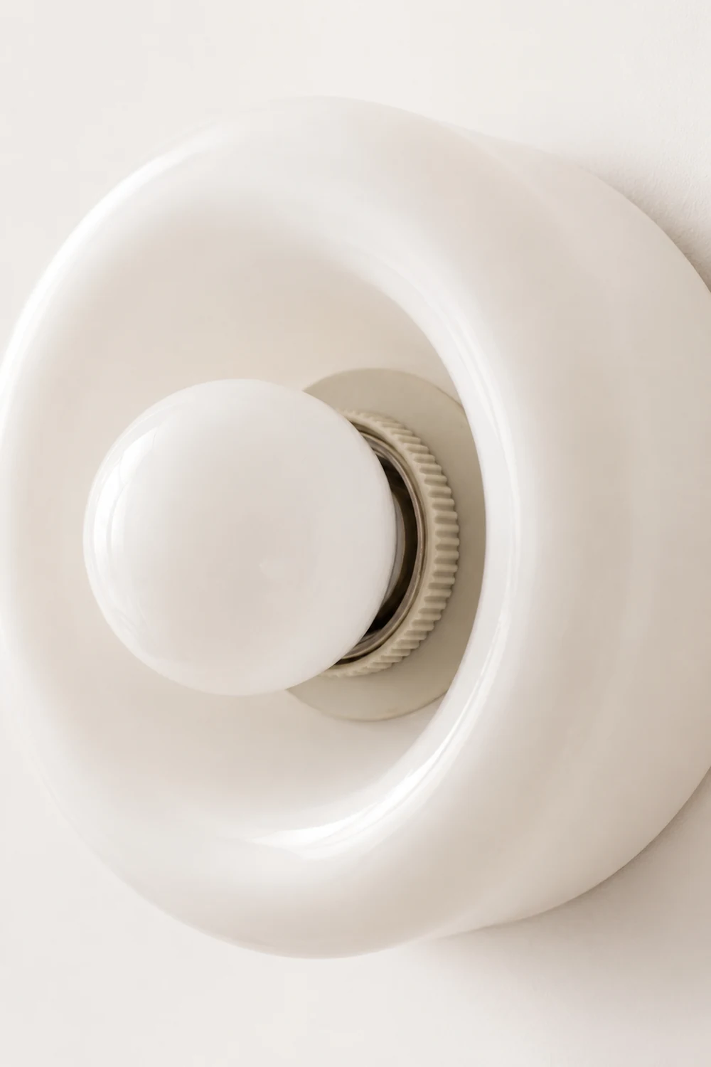 Round Glass Wall Lamp - Lumpaz