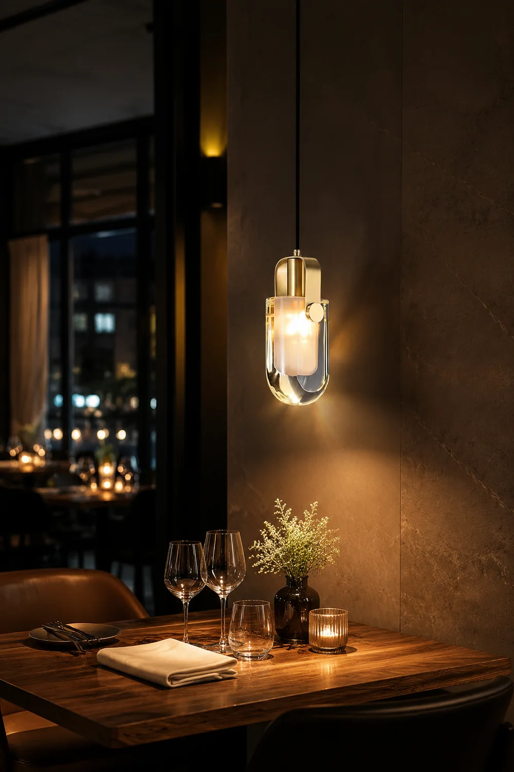 Droplet Crystal Pendant Lamp - Lumpaz