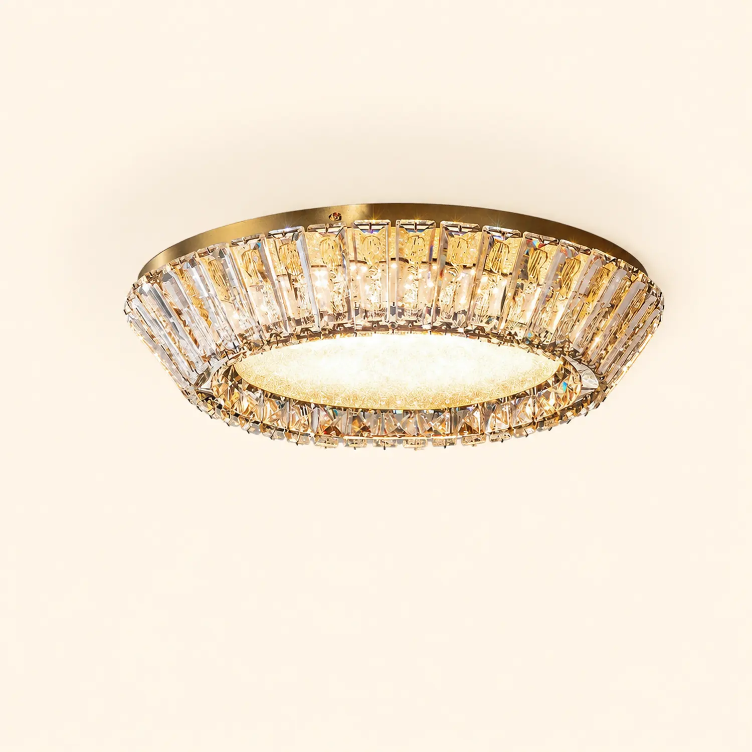 Quicksand Crystal Ceiling Lamp - Lumpaz
