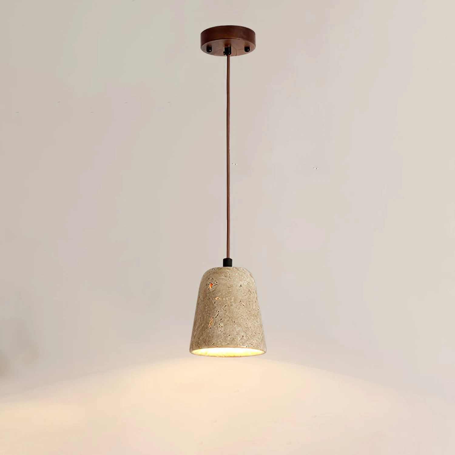 Travertine Pendant Lamp - Lumpaz