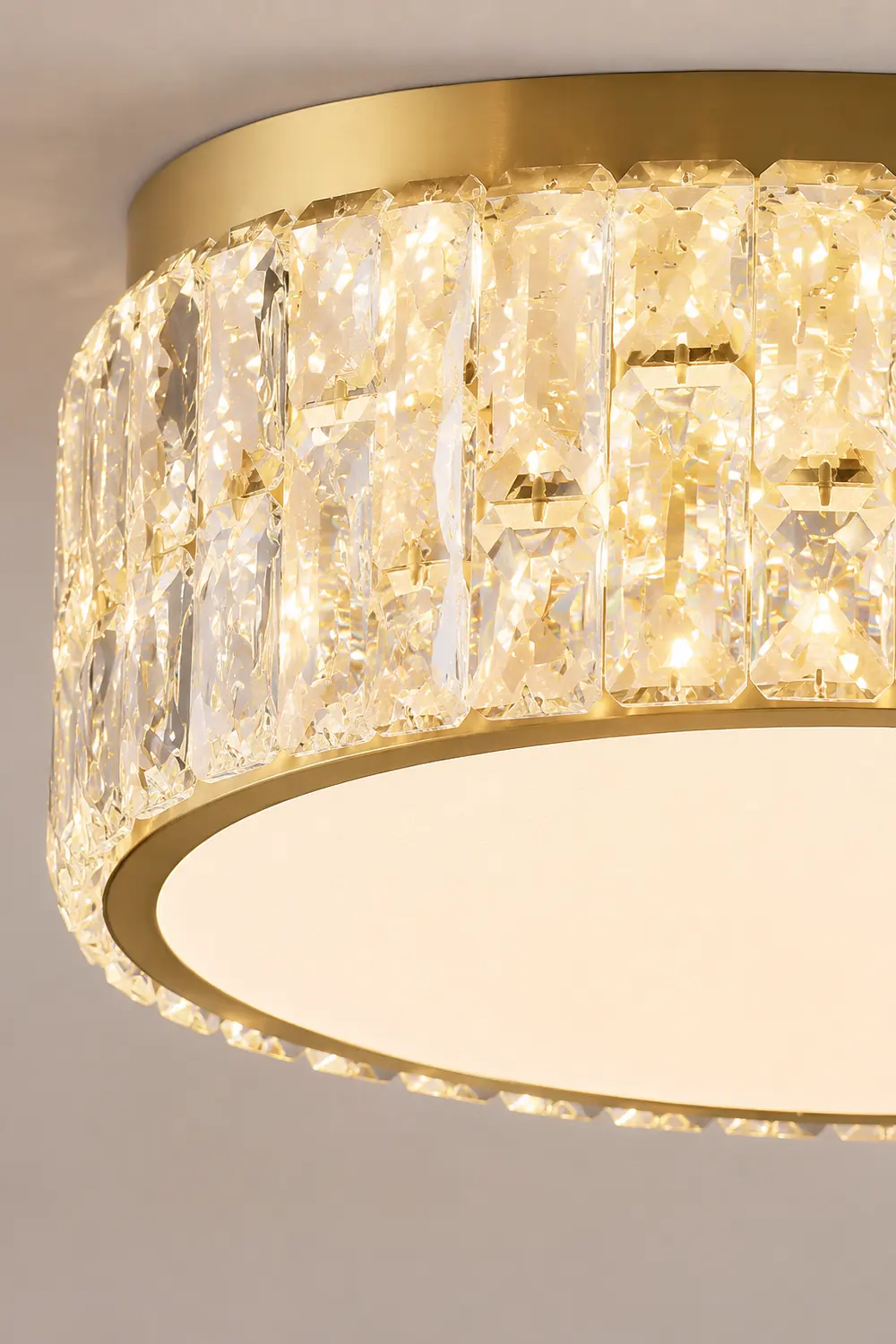 Quicksand Crystal Ceiling Lamp - Lumpaz