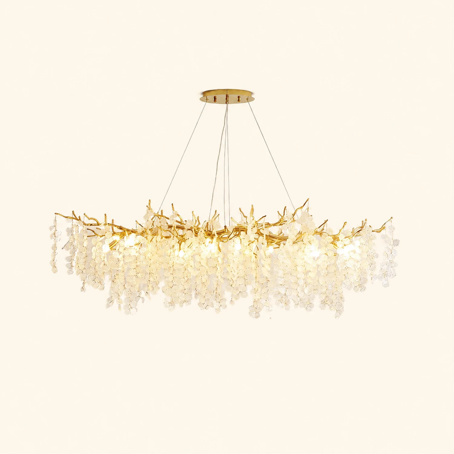 Shiro Noda Glass Chandeliers - Lumpaz