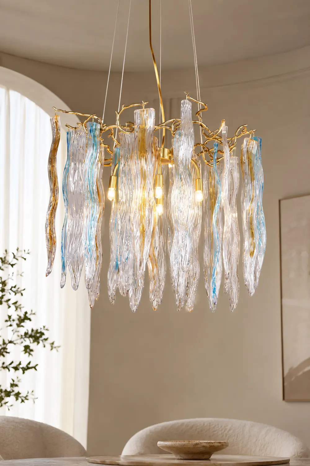 Waterfall Chandelier - Lumpaz