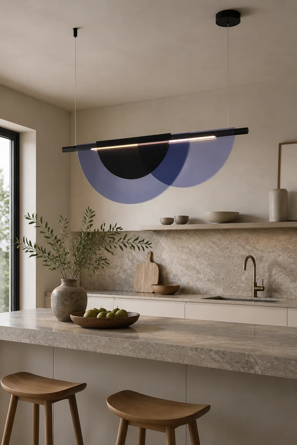 Dawn Linear Pendant Lamp - Lumpaz
