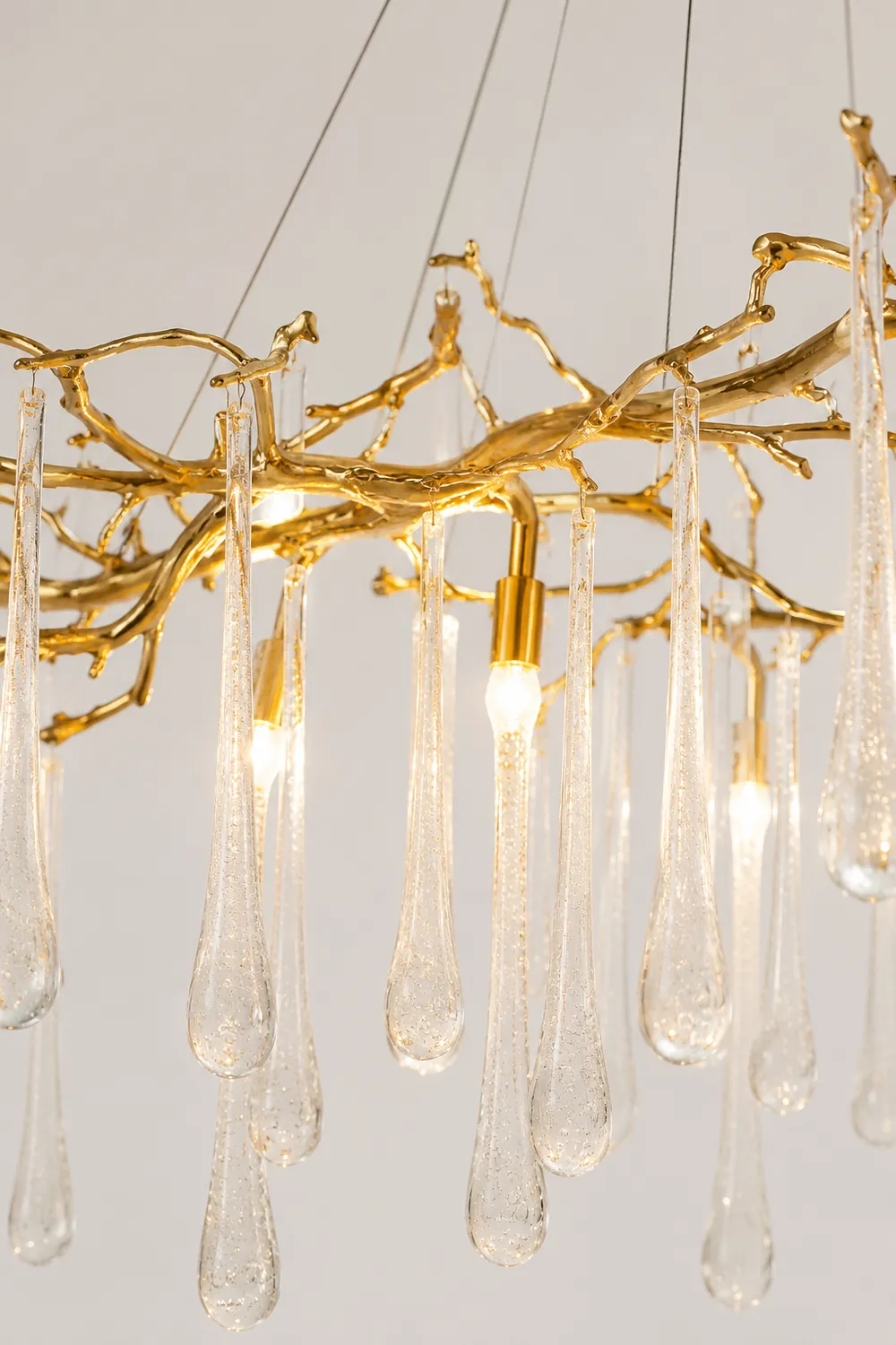 Aqua Makrama Chandeliers - Lumpaz