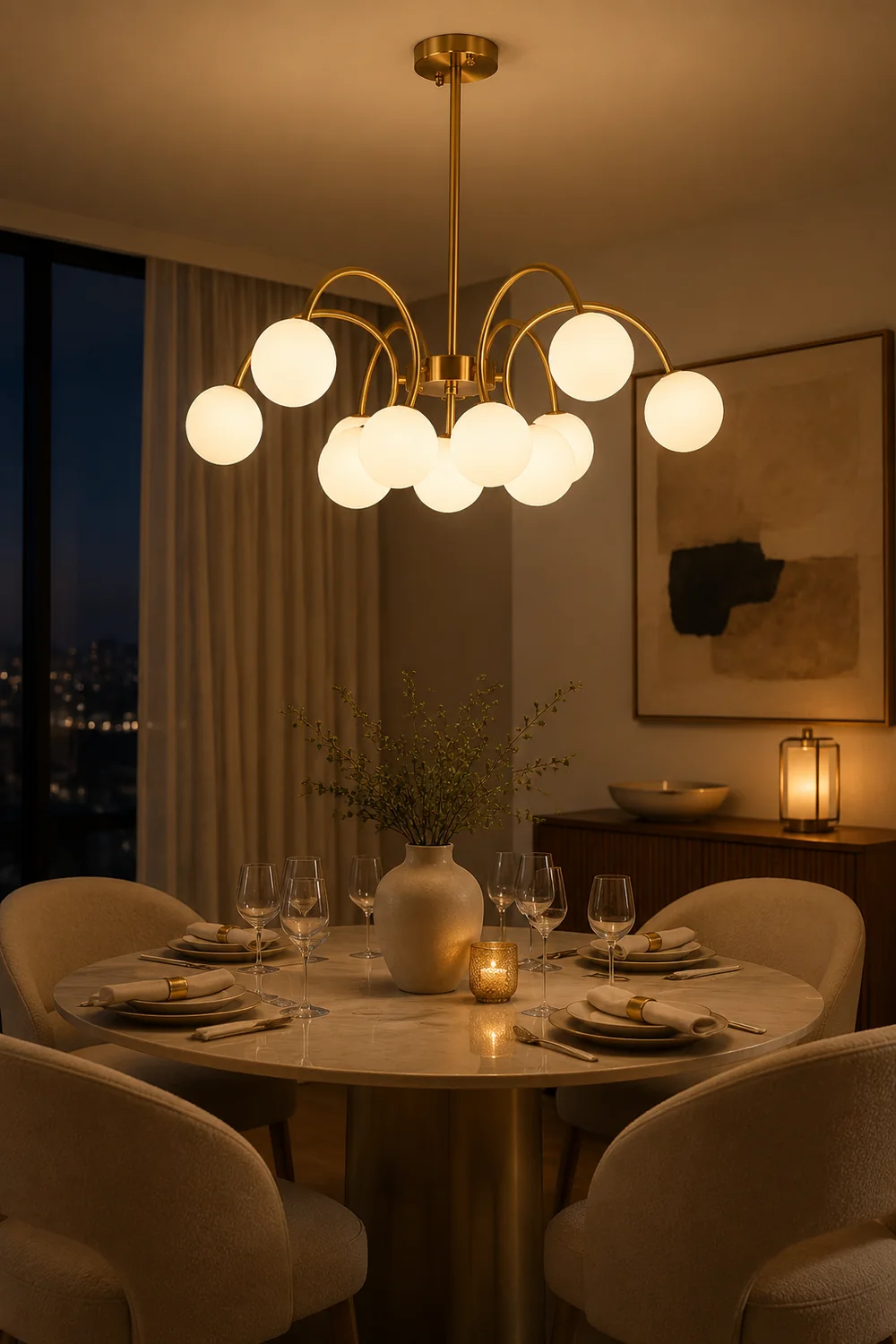 Pearls Chandelier - Lumpaz