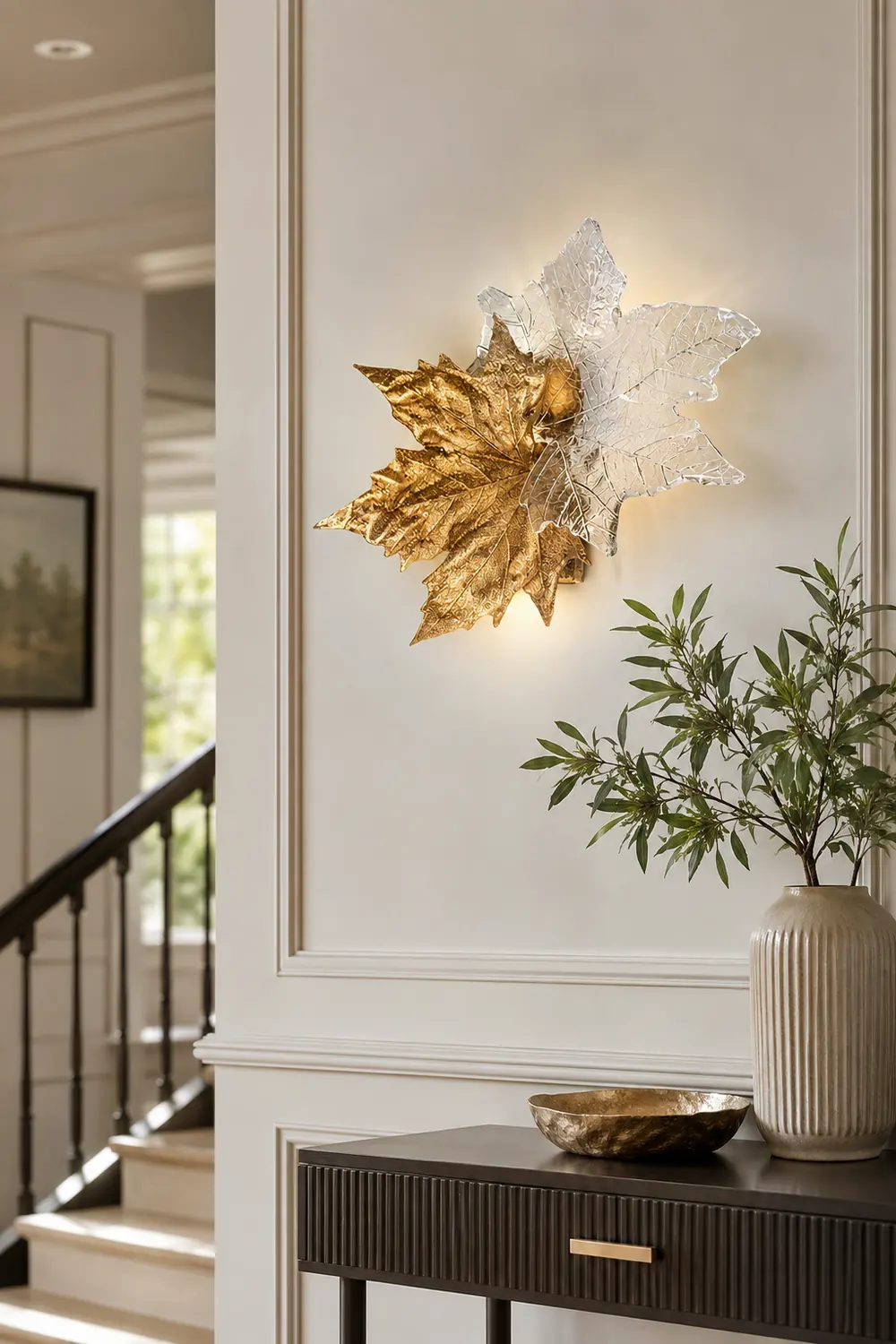 Folio Leaves Wall Lamp - Lumpaz
