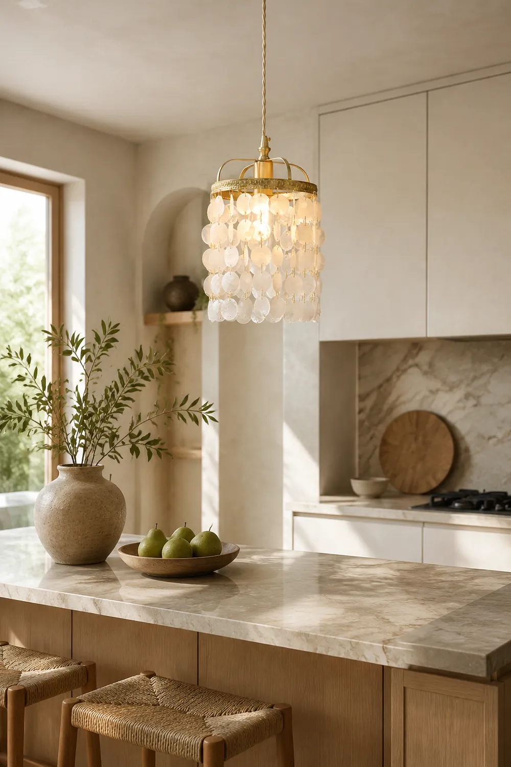 Shell Pendant Lamp - Lumpaz