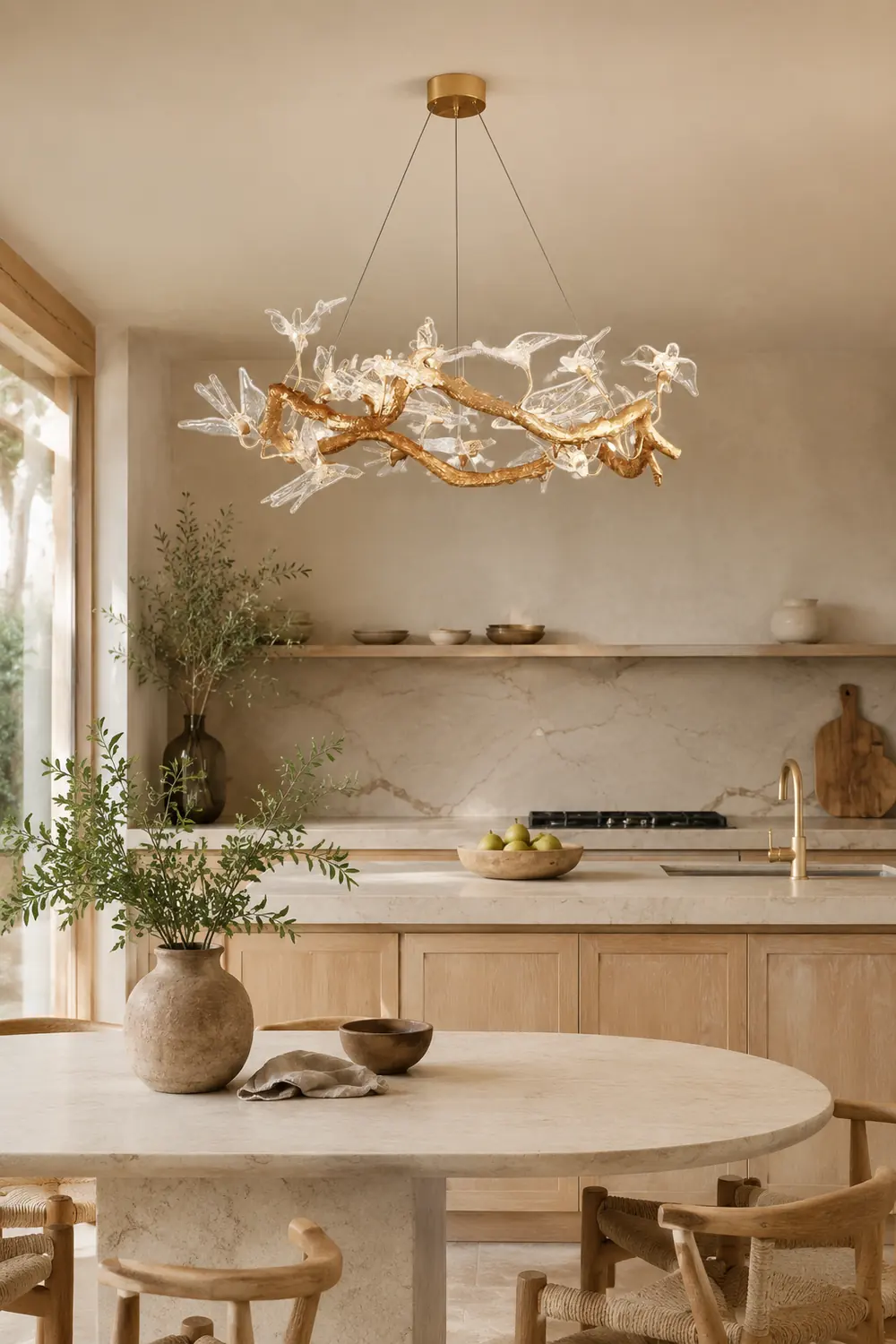 Swallow Chandelier - Lumpaz