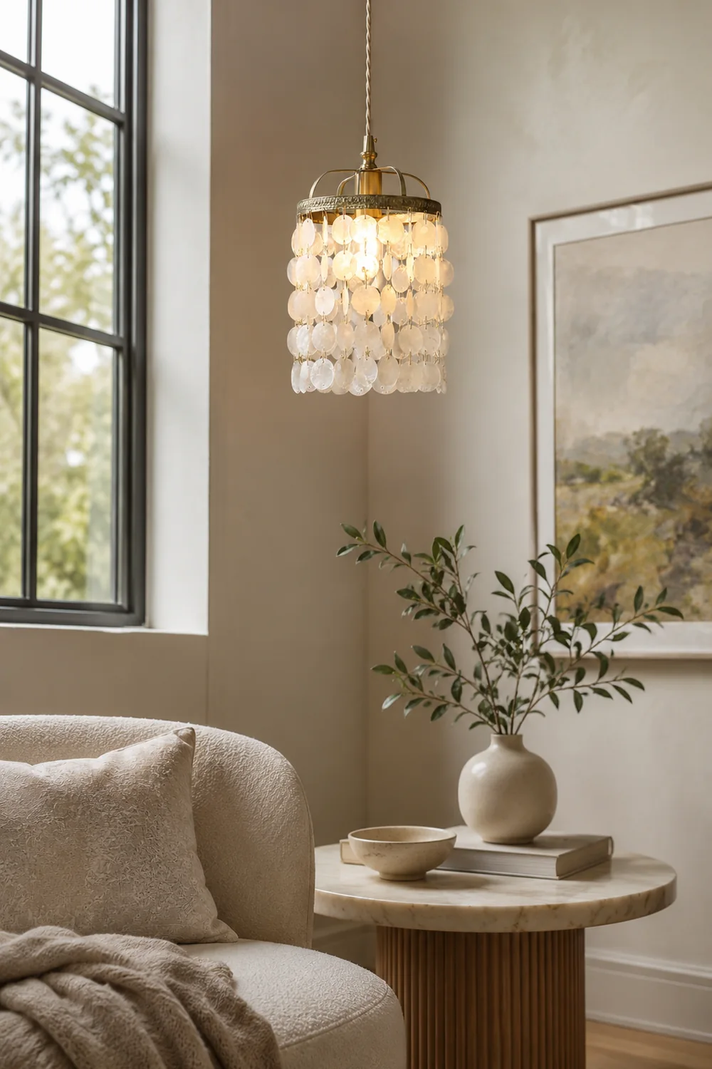 Shell Pendant Lamp - Lumpaz