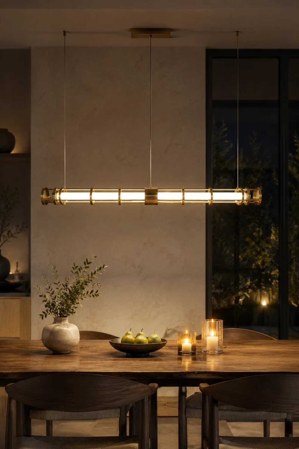 Round Tube Pendant Lamp - Lumpaz