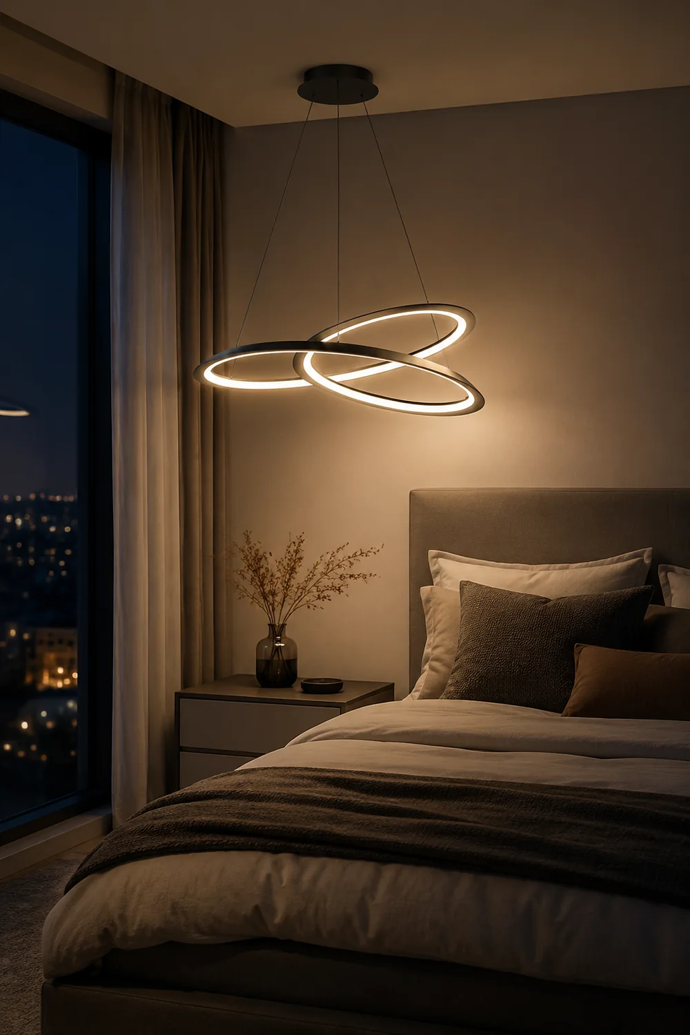 Curves LED Pendant Lamp - Lumpaz