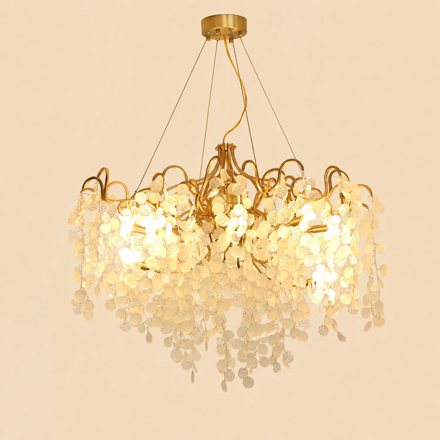 Shiro Noda Round Chandelier - Lumpaz