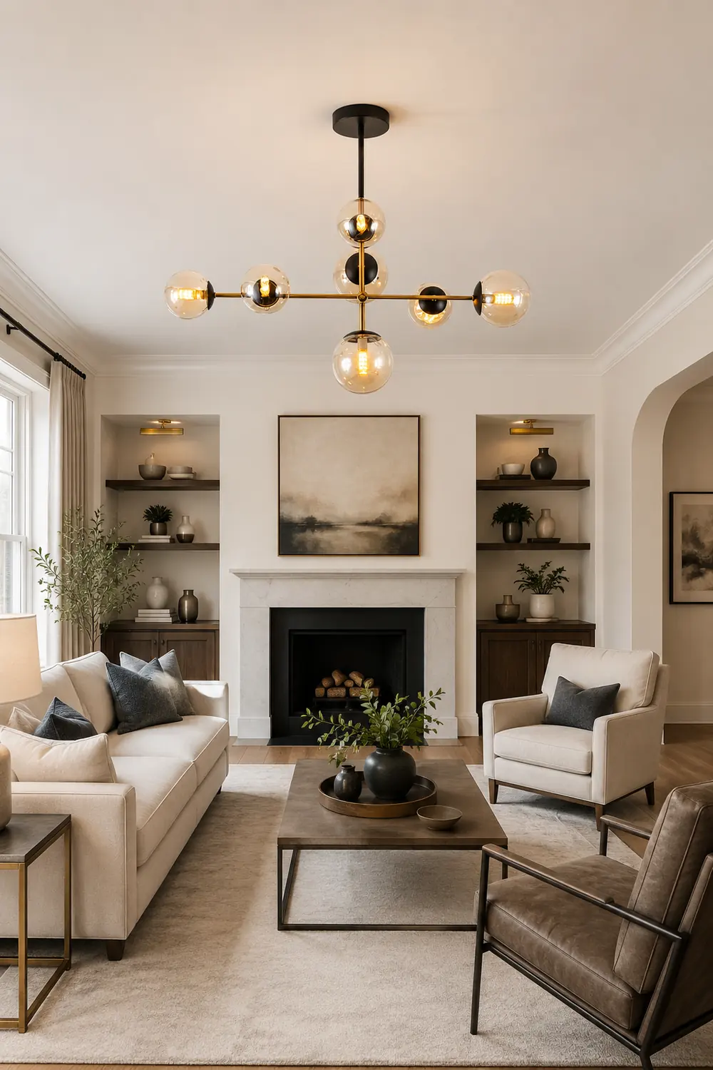 Fulesi Globe Chandelier - Lumpaz