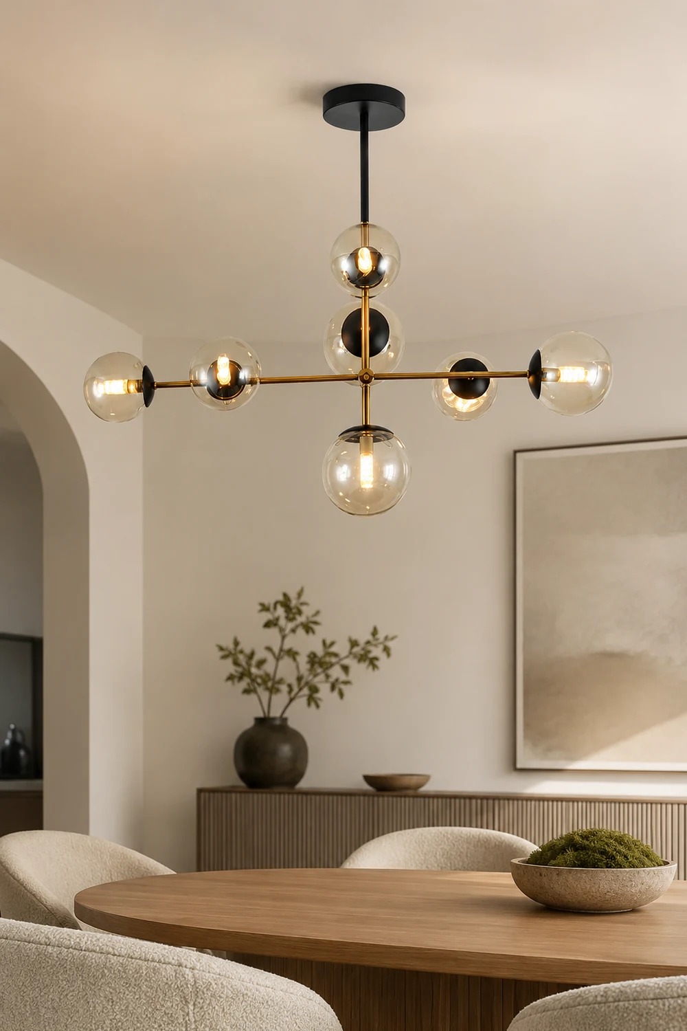 Fulesi Globe Chandelier - Lumpaz