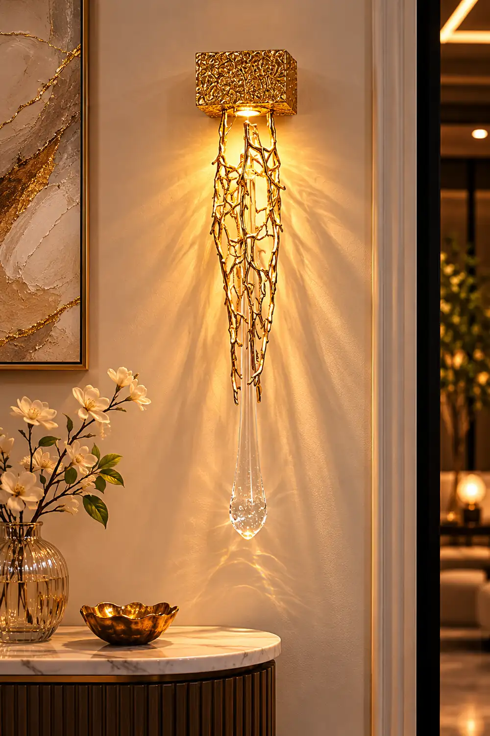 Liquid Drop Wall Lamp - Lumpaz
