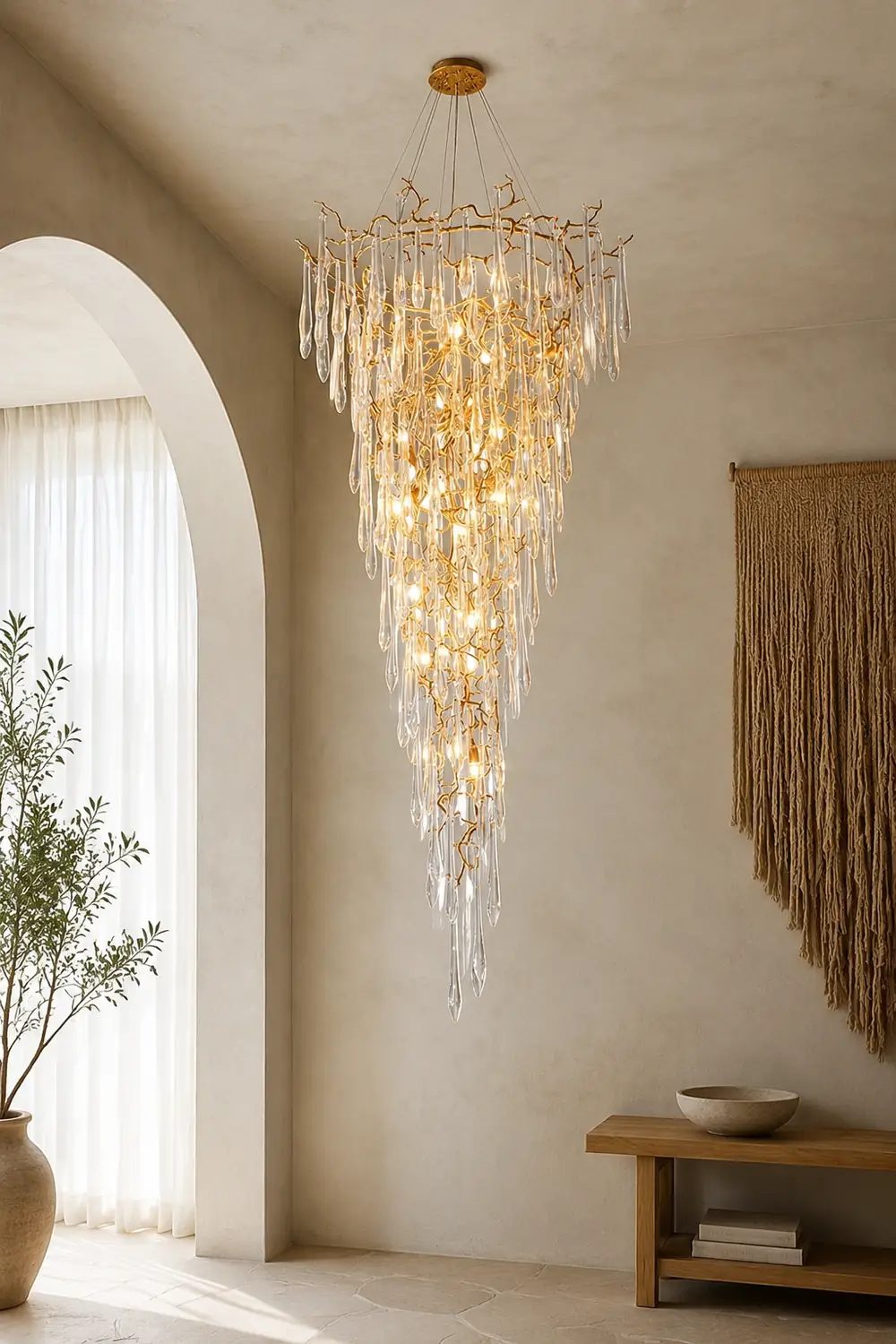 Aqua Parable Chandeliers - Lumpaz