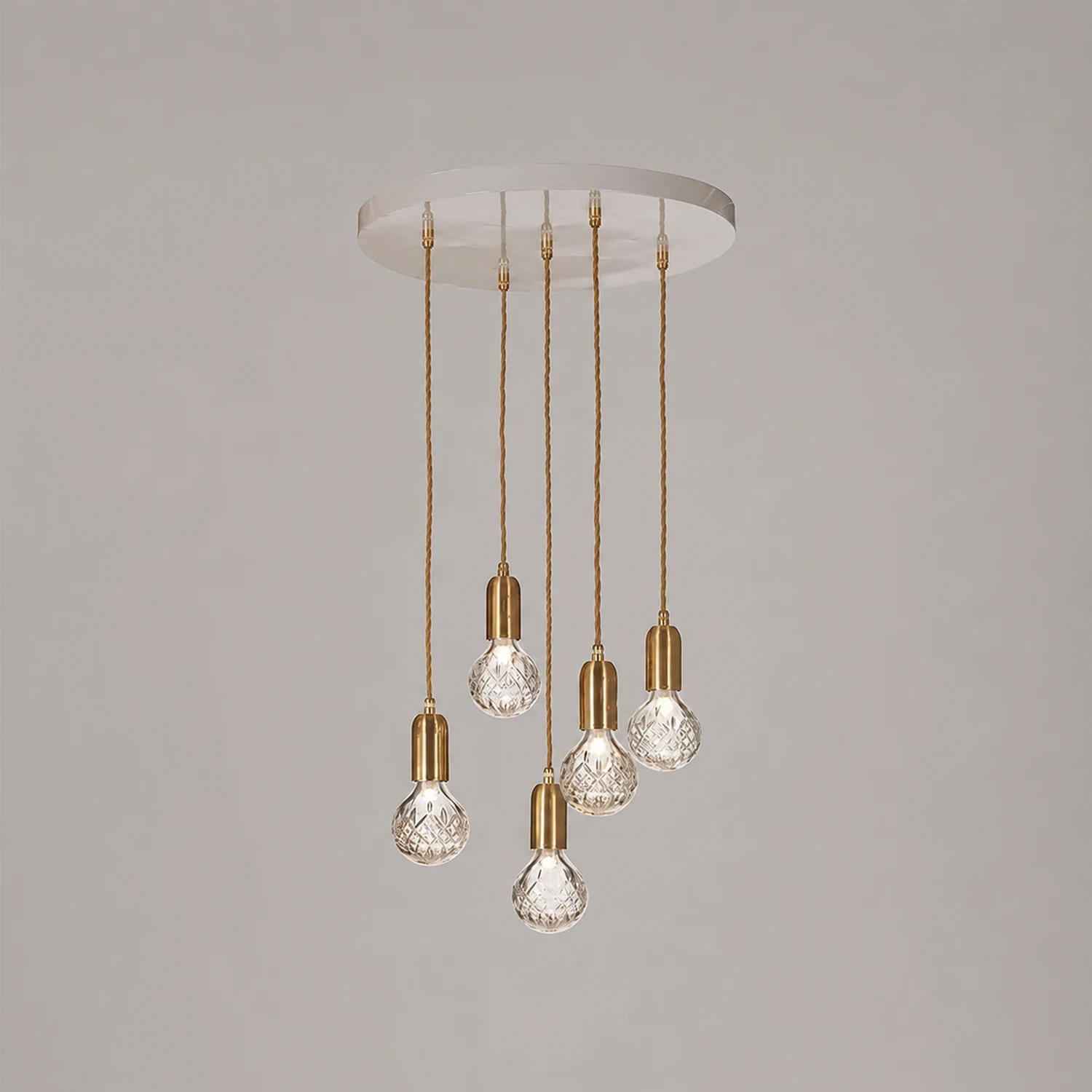 Crystal Bulb Pendant Light - Lumpaz