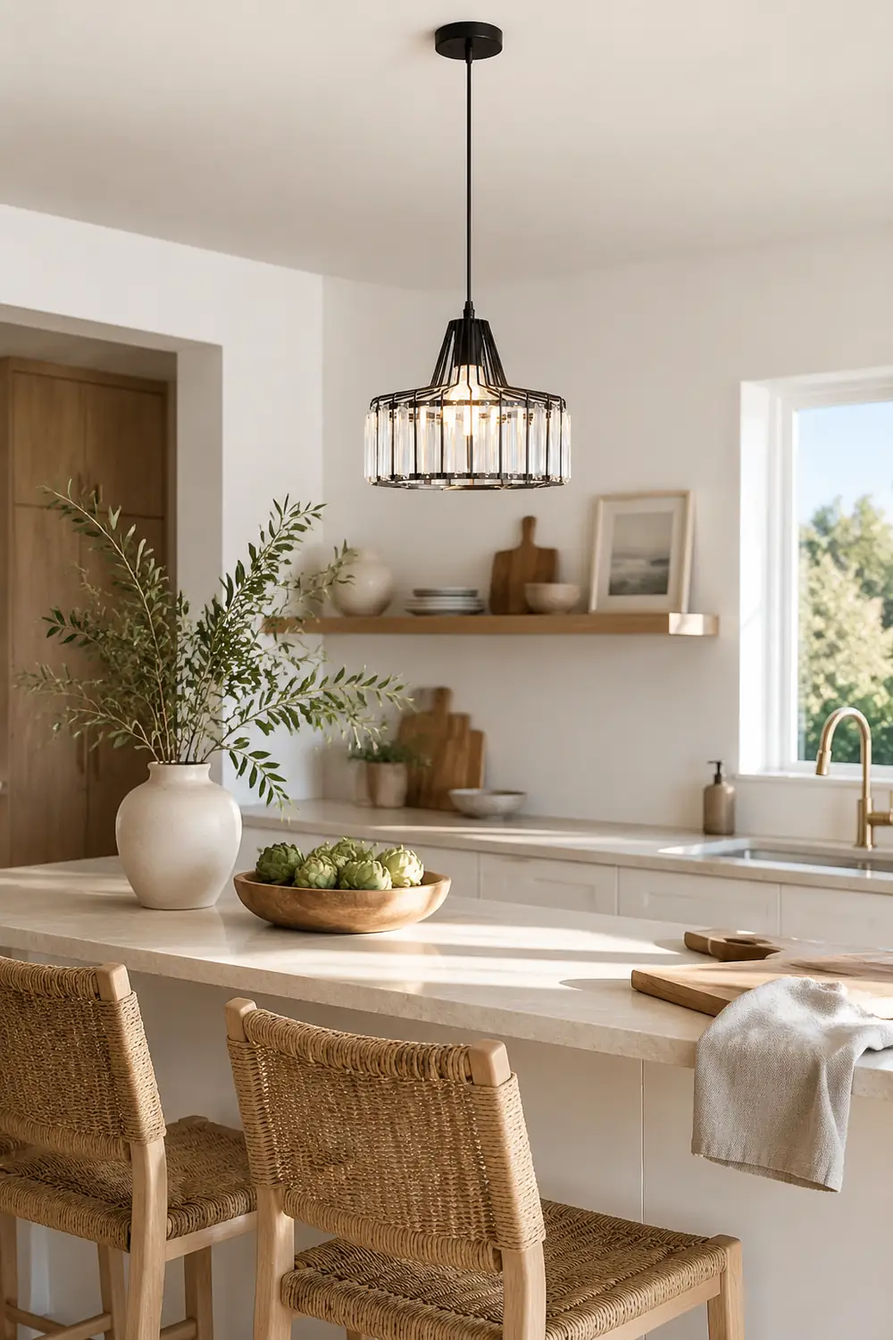 Bruckner Crystal Pendant Lamp - Lumpaz
